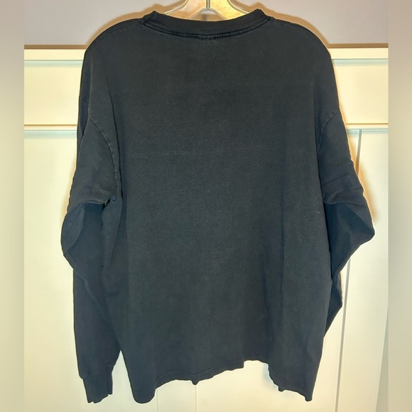 Vintage 90's Tuxedo print longsleeve single-stitch shirt - Picture 7 of 7